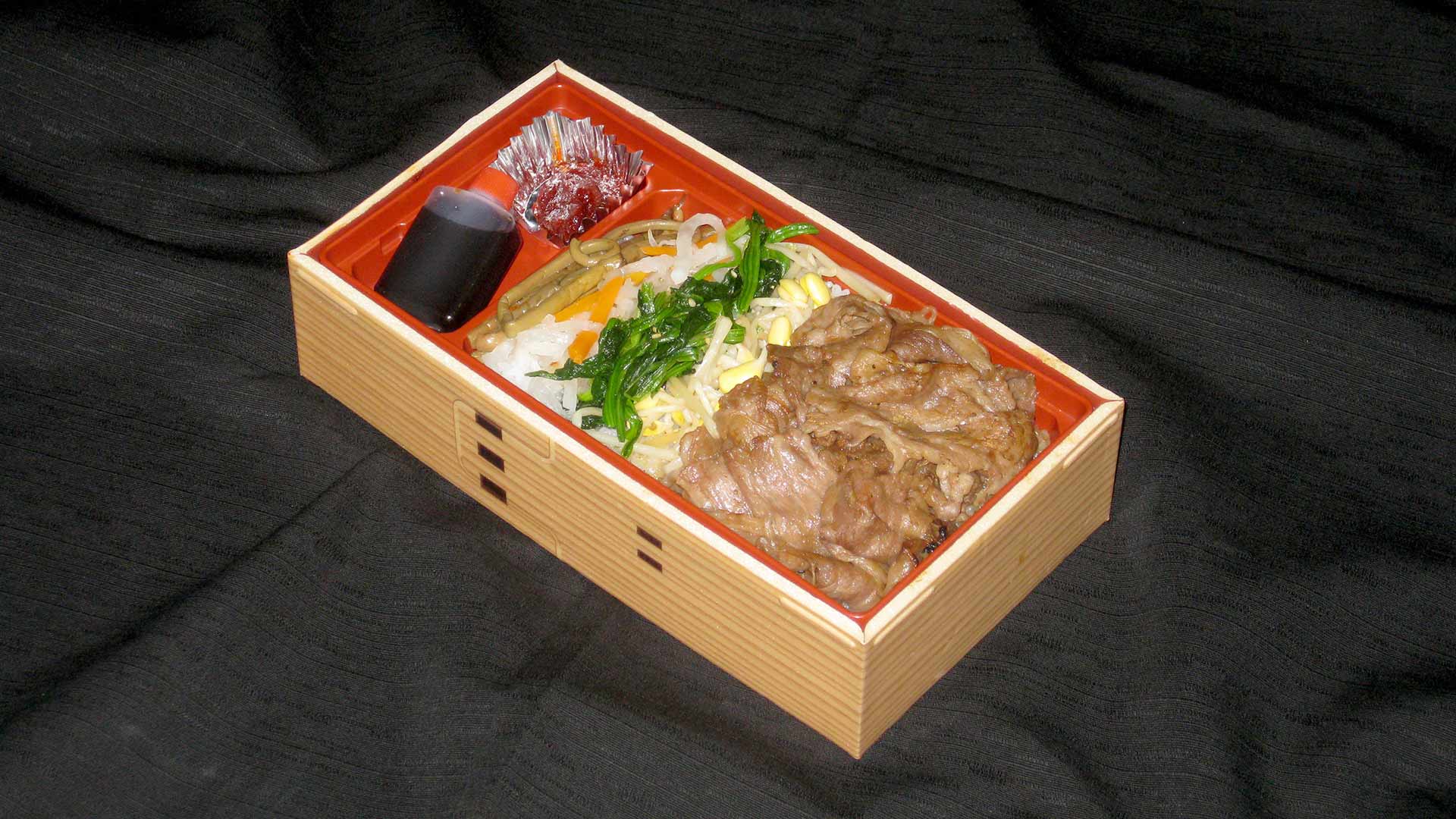 黒毛和牛ロース弁当　1,200円